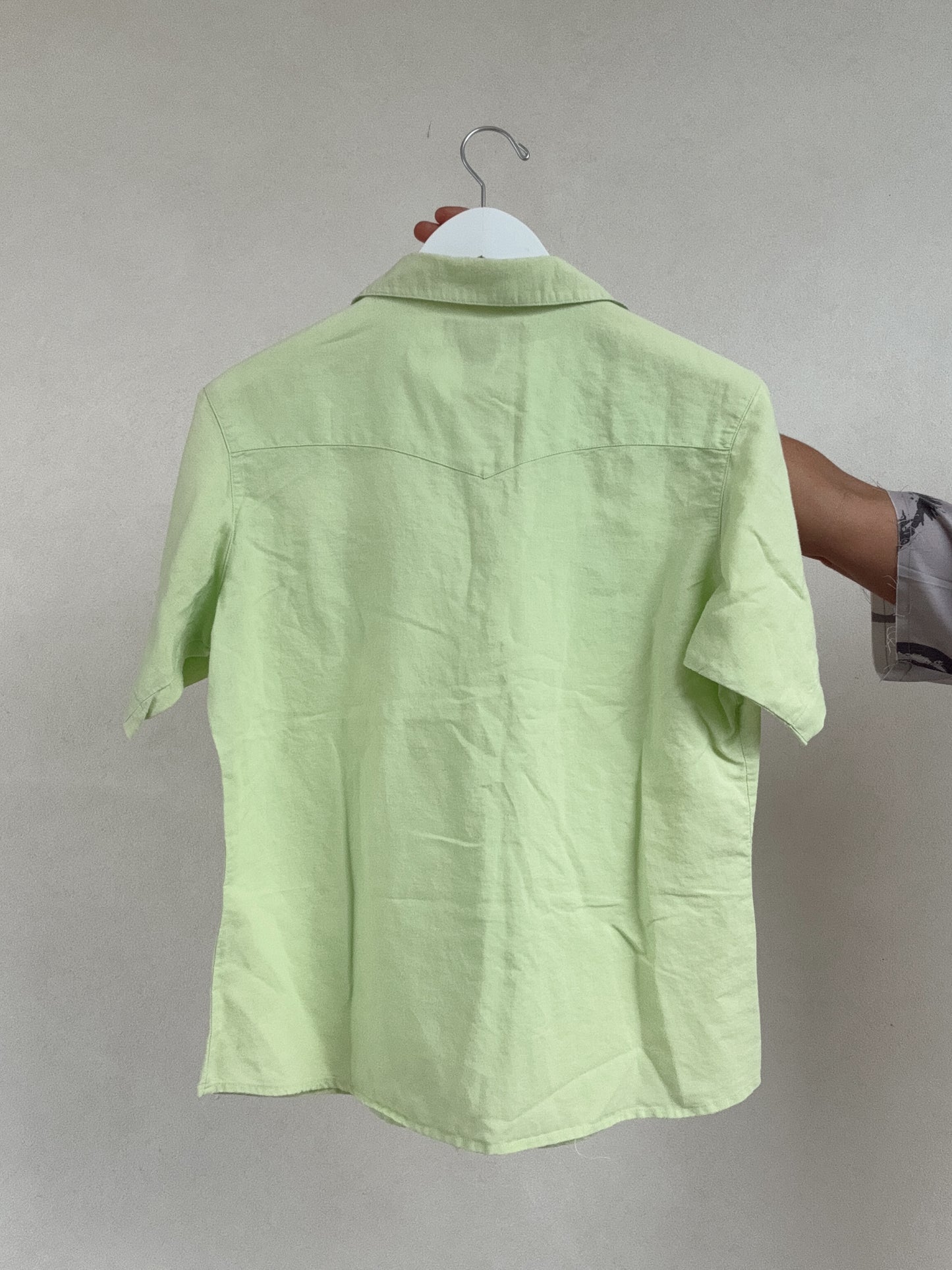 Western Vintage Wrangler Lime Top