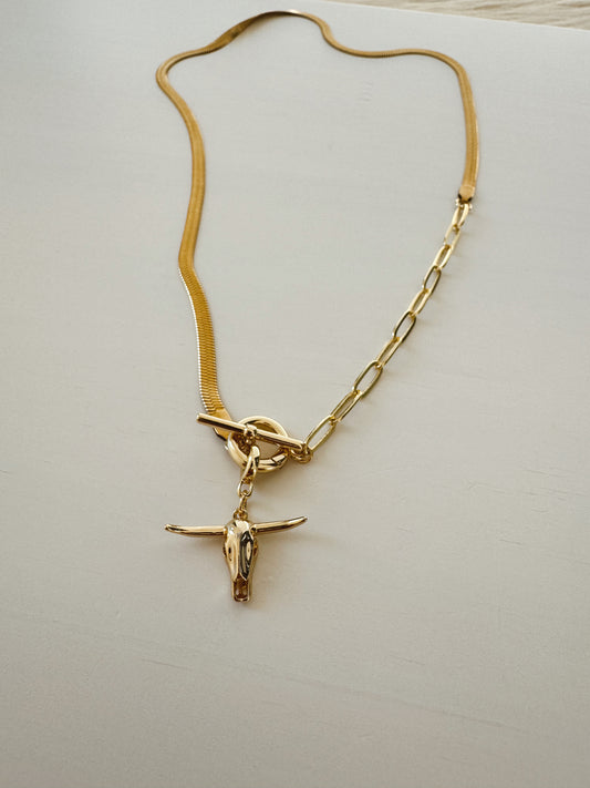 Longhorn Necklace