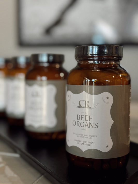 Local Grass-fed & Grass-finished Beef Organ Supplement