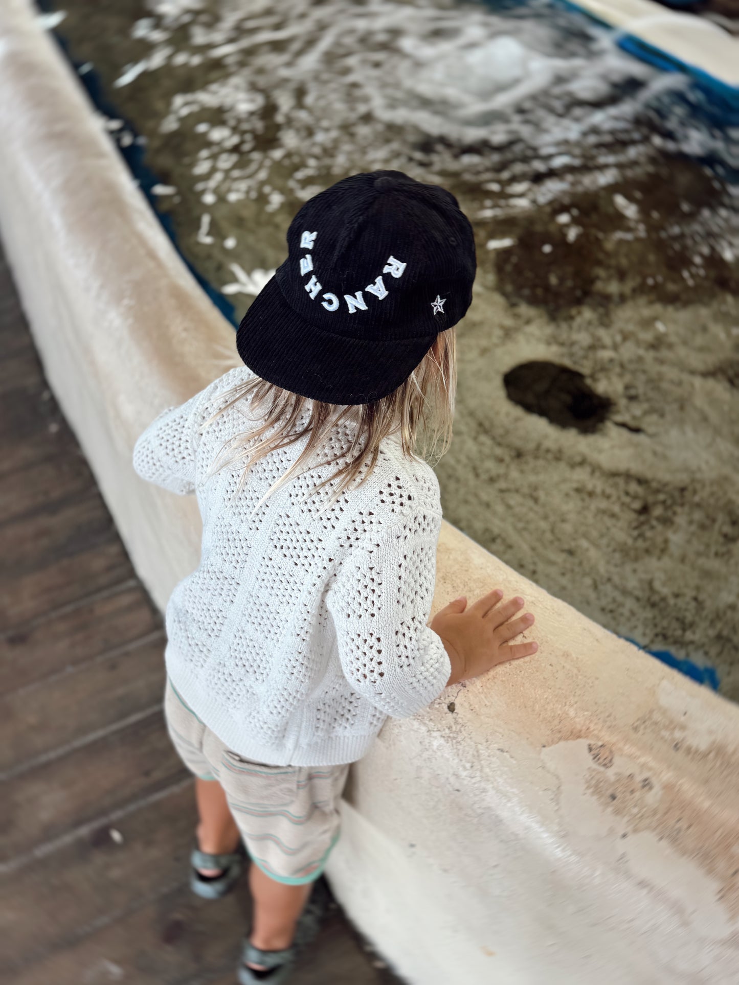 R A N C H E R || kids corduroy hat