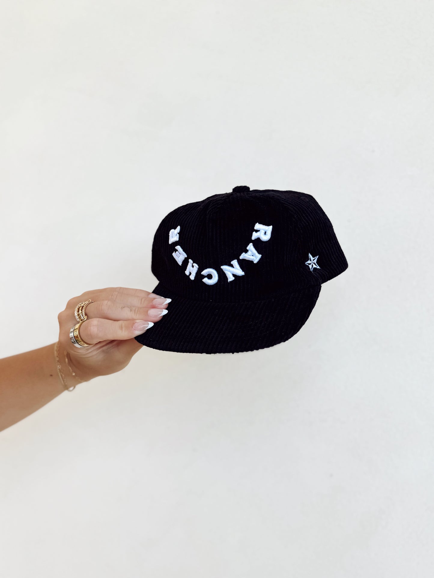 R A N C H E R || kids corduroy hat