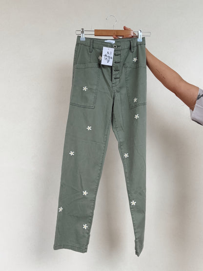Western Vintage Floral Jean