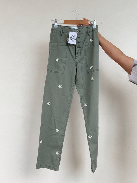 Western Vintage Floral Jean