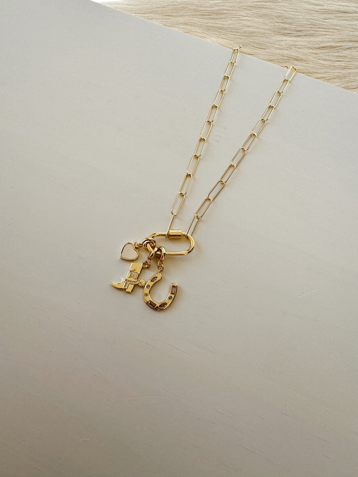 Yeehaw Necklace (3 Charms)